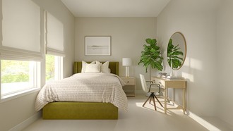 Contemporary, Modern, Inspired Modern, Contemporary Luxe, Warm Transitional Bedroom by Havenly Interior Designer Reem