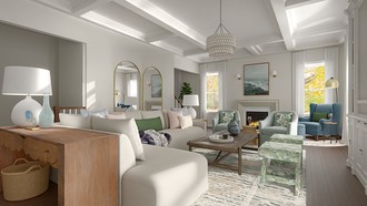 Traditional, California Cool Living Room by Havenly Interior Designer Ivan