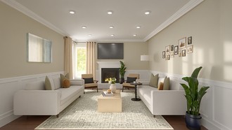 California Cool Living Room by Havenly Interior Designer Grazia
