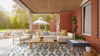 Organic Modern, California Cool Outdoor Space by Havenly Interior Designer Constanza