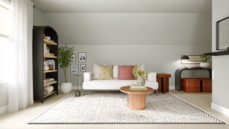 Contemporary, Inspired Modern, Organic Modern, Warm Transitional Office by Havenly Interior Designer Gabriela