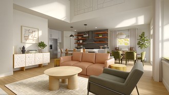 Organic Modern Living Room by Havenly Interior Designer Lauren