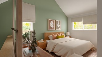 Midcentury Modern Bedroom by Havenly Interior Designer Valeria