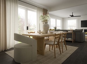 Contemporary, Modern, Organic Modern Dining Room by Havenly Interior Designer Camila