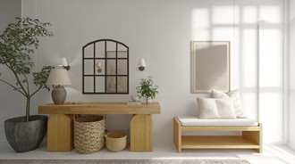 Contemporary, Farmhouse Entryway by Havenly Interior Designer Mariana