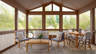 Classic, Transitional Outdoor Space by Havenly Interior Designer Meagan