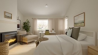 Transitional Bedroom by Havenly Interior Designer Victor