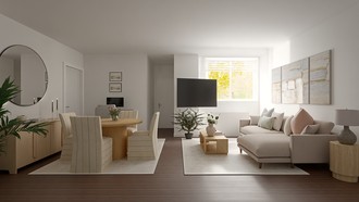 Minimal Living Room by Havenly Interior Designer Valeria