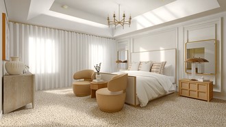 Modern, Warm Transitional Living Room by Havenly Interior Designer Erlita
