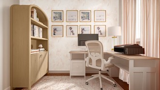 Classic, Traditional, Transitional, Vintage Office by Havenly Interior Designer Meagan