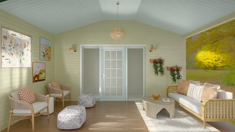 Bohemian, Artful Eclectic Outdoor Space by Havenly Interior Designer Mariana