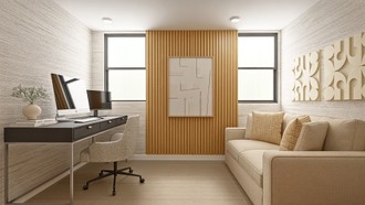 Minimal, Scandinavian Office by Havenly Interior Designer Constanza
