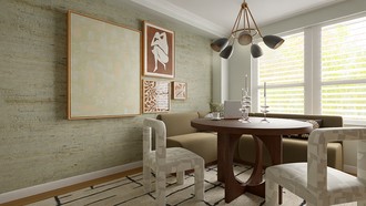 Contemporary, Modern, Eclectic, Midcentury Modern, Contemporary Luxe, Artful Eclectic Reading Room by Havenly Interior Designer Emilee