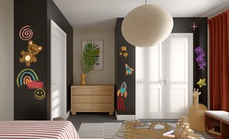 Modern, Eclectic Bedroom by Havenly Interior Designer Yarin