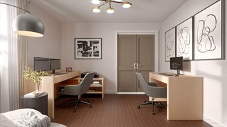 Transitional Office by Havenly Interior Designer Ceci