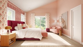 Glam, Inspired Modern Bedroom by Havenly Interior Designer Katerina