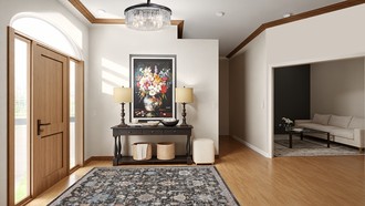 Transitional Entryway by Havenly Interior Designer Shadnaz