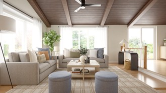 Contemporary Living Room by Havenly Interior Designer Lilia