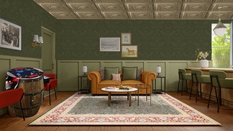 Classic, Eclectic, Traditional, Vintage Living Room by Havenly Interior Designer Meagan