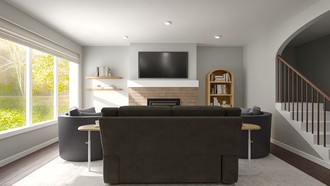 Classic Living Room by Havenly Interior Designer Maria