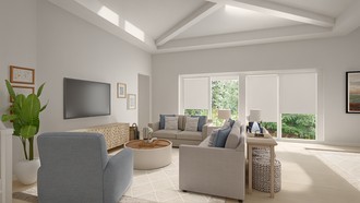 Modern, Classic, Coastal Dining Room by Havenly Interior Designer Tracy