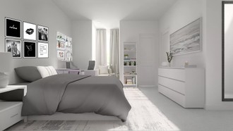Modern, Minimal Bedroom by Havenly Interior Designer Maria