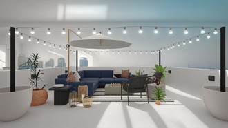 Modern, Industrial, Organic Modern Outdoor Space by Havenly Interior Designer Sloan