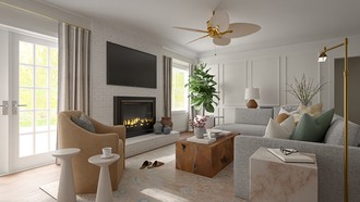  Living Room by Havenly Interior Designer Erin