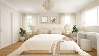 Modern, Bohemian, Minimal, Scandinavian Bedroom by Havenly Interior Designer Hayley