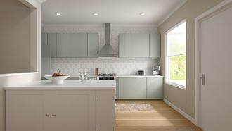 Eclectic, Bohemian Kitchen by Havenly Interior Designer Jessica