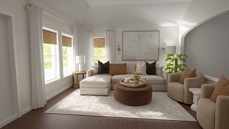 Classic, Minimal Living Room by Havenly Interior Designer Tabitha