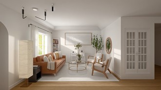 Modern, Scandinavian Living Room by Havenly Interior Designer Angela