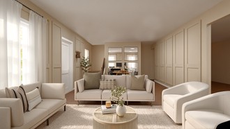 Organic Modern Living Room by Havenly Interior Designer Karina