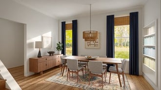 Bohemian, Midcentury Modern Not Sure Yet by Havenly Interior Designer Lauren