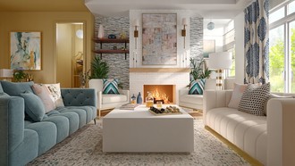 Contemporary, Modern, Glam, Transitional, Vintage, Global, Contemporary Luxe, Warm Transitional by Havenly Interior Designer Alexandria
