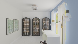 Contemporary Office by Havenly Interior Designer Tatum