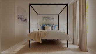 Modern, Warm Transitional Bedroom by Havenly Interior Designer Gabriela