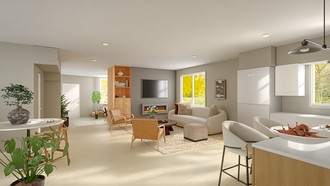 Contemporary, Organic Modern Living Room by Havenly Interior Designer Christine