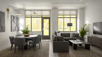 Contemporary, Modern, Minimal, Contemporary Luxe, Organic Modern Living Room by Havenly Interior Designer Christine