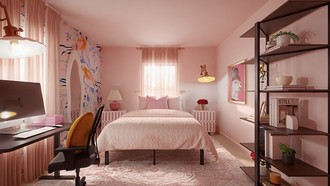 Modern, Glam Office by Havenly Interior Designer Faith