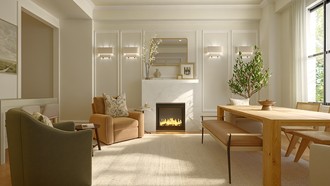 Parisian Modern Living Room by Havenly Interior Designer Nicole