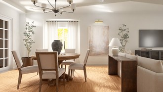 Transitional Living Room by Havenly Interior Designer Martha