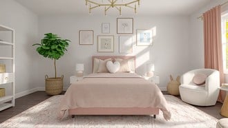 Modern, Bohemian Bedroom by Havenly Interior Designer Estefania