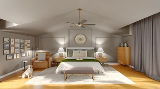Contemporary, Modern, Eclectic, Traditional Bedroom by Havenly Interior Designer Mariana