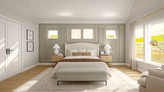 Transitional Bedroom by Havenly Interior Designer Ivan