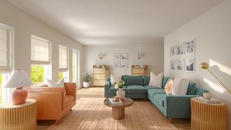 Contemporary Living Room by Havenly Interior Designer Diogo