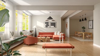 Organic Modern Living Room by Havenly Interior Designer Sebastian