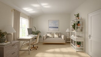 Coastal Office by Havenly Interior Designer Diogo