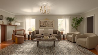 Contemporary, Modern Living Room by Havenly Interior Designer Maria