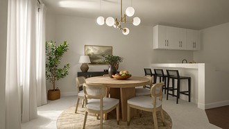 Classic, Warm Transitional Living Room by Havenly Interior Designer Jessica